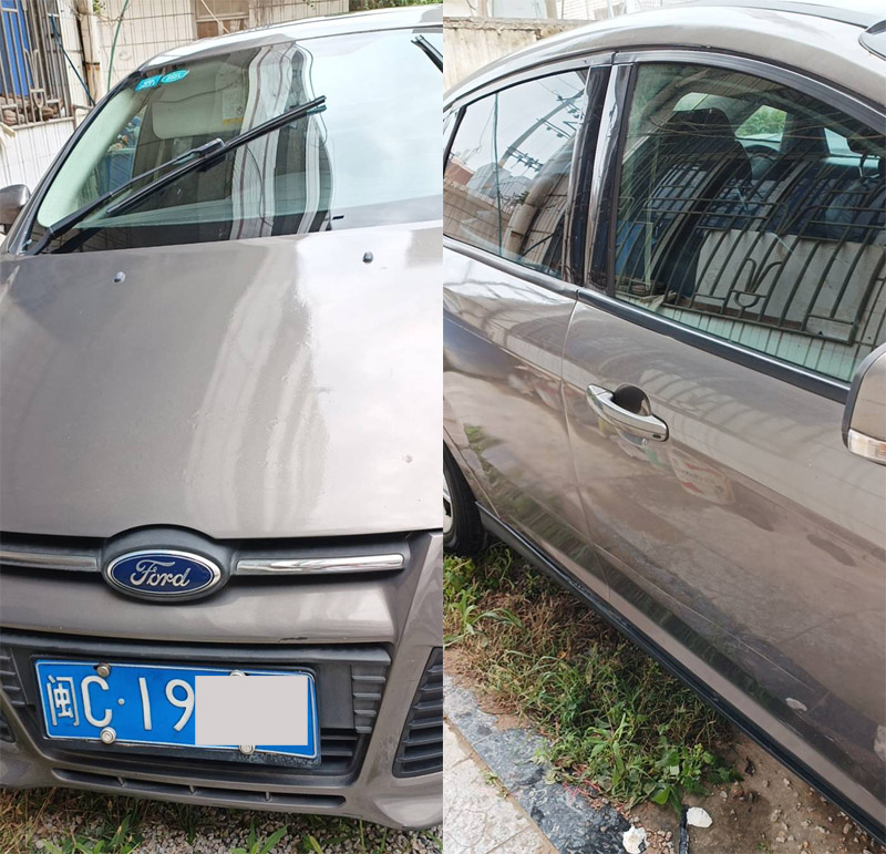 晉江市洪山路 閩CR1*** 福特車主清洗案例